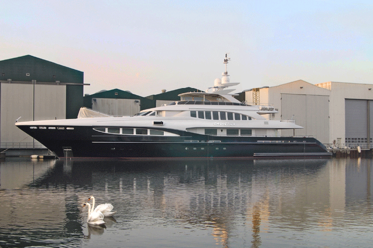 Yacht GALACTICA - Image By Heesen